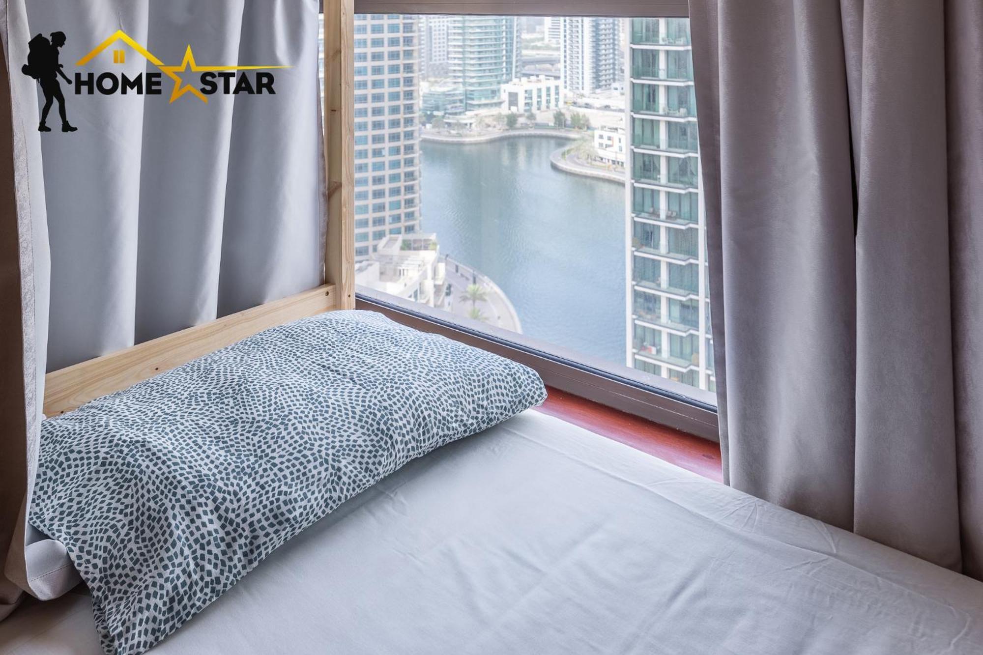 Homestar, Jumeirah Beach Hostel - Jbr - Pool, Beach, Metro Dubai Exteriör bild