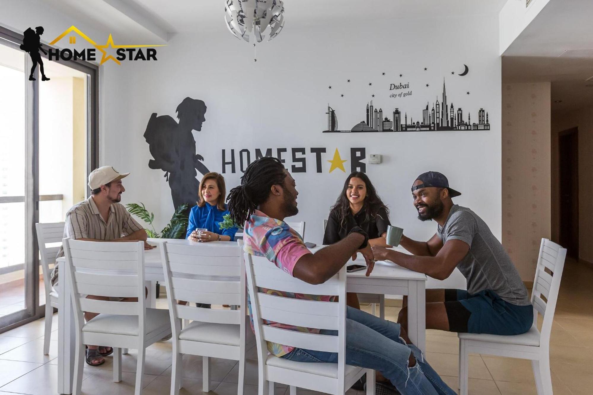 Homestar, Jumeirah Beach Hostel - Jbr - Pool, Beach, Metro Dubai Exteriör bild